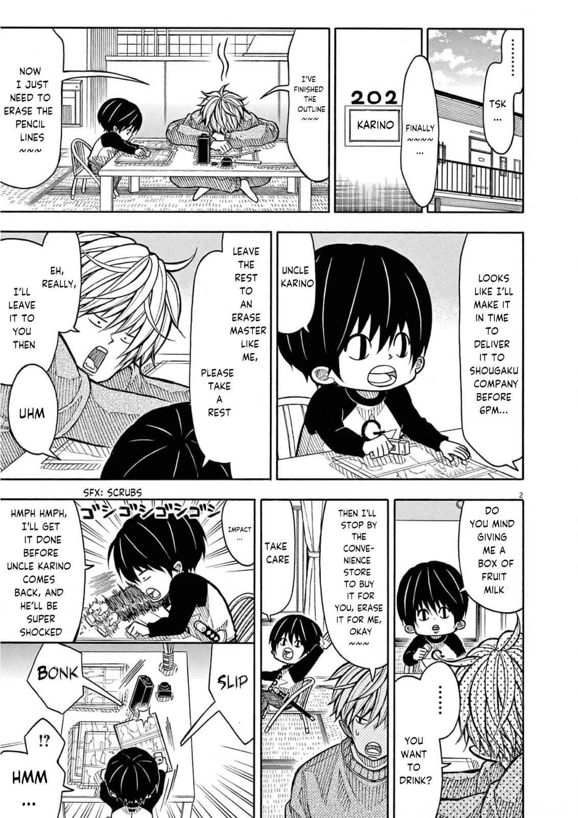 Kotaro Lives Alone, Chapter 127 image 002